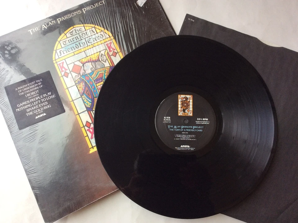 Alan Parsons Project The Turn Of A Friendly Card Vinyl AL9518 Arista 1980 rare - Image 2 of 4