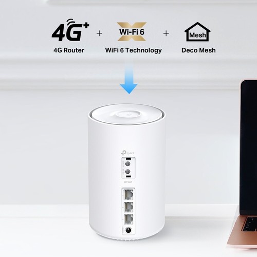 TP-LINK Deco X10-4G 4G+ AX1500 Whole Home Mesh WiFi 6 Gateway Wireless Router - Picture 2 of 8