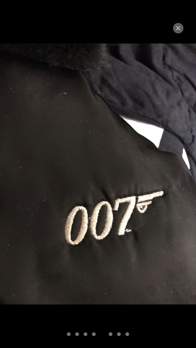 007 tomorrow never dies Jacket bomber Flyer Bond Vintage 007 tomorrow never dies Jacket bomber Flyer Bond Vintage