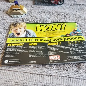 LEGO Marvel Super Heroes: Captain America's Avenging Cycle (6865) Not Complete