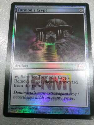 TORMOD'S CRYPT *FOIL* DCI PROMO x 1 ENG MTG FNM NM