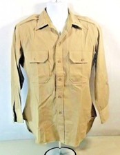 VINTAGE US ARMY KOREAN WAR SHIRT MADE BY A JACOBSON AND SONS 52A