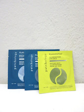 Lot of 3 Patchology Flashpatch Eye Gels Masks Illuminating  Restoring Night