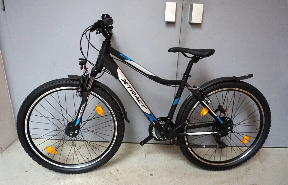 X-Tract Curve 6164 Kinder Fahrrad Jugendrad 26 Zoll schwarz Top (A24-222