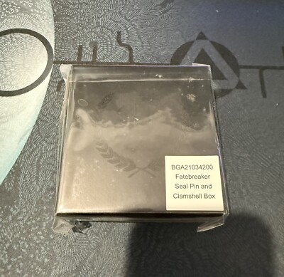 Official Destiny 2 Bungie Rewards Fatebreaker Seal (retired) Collectable Pin