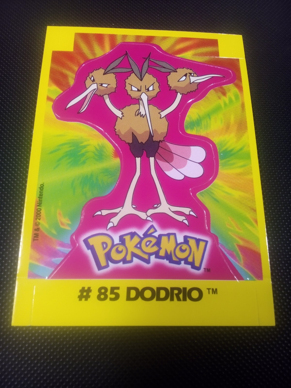 2000 Pokemon Navarrete Kanto Peru Buildable Card Dodrio #85 Vintage US Seller