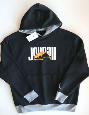 NIKE JORDAN SPORT DNA FLEECE PULLOVER HOODIE - SCHWARZ DC9639-010 HERREN S XL