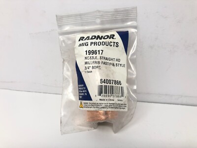 Radnor 64007866 .030 - 1/16'' 0.75'' Bore Miller Roughneck/C-Series Style Nozzle