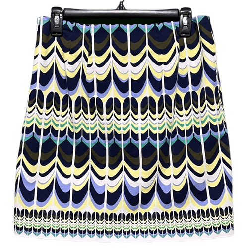 Gonna donna Talbots fantasia linea A foderata multicolore taglia 4 - Foto 2 di 7