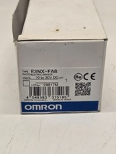 Omron E3NX-FA8 Single Output Fiber Amplifier NEW IN BOX c1-39