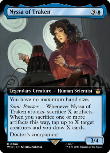 Nyssa of Traken (Extended Art) [Doctor Who] MTG Near Mint - Picture 1 of 1