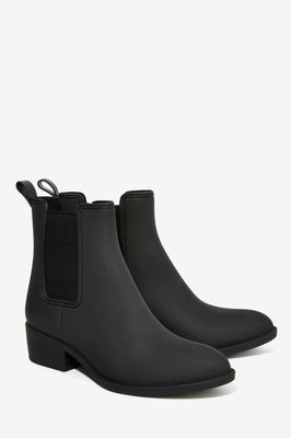 Jeffrey Campbell 'Stormy' Rain Boots, Matte Black, Size Women 7  NEW