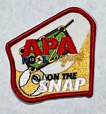 APA Pool League Patch - 9 ON THE SNAP -  9ball Billiards New