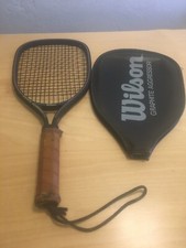 Vintage Wlson Aggressor Graphite Racquetball Racquet 4-1/8"