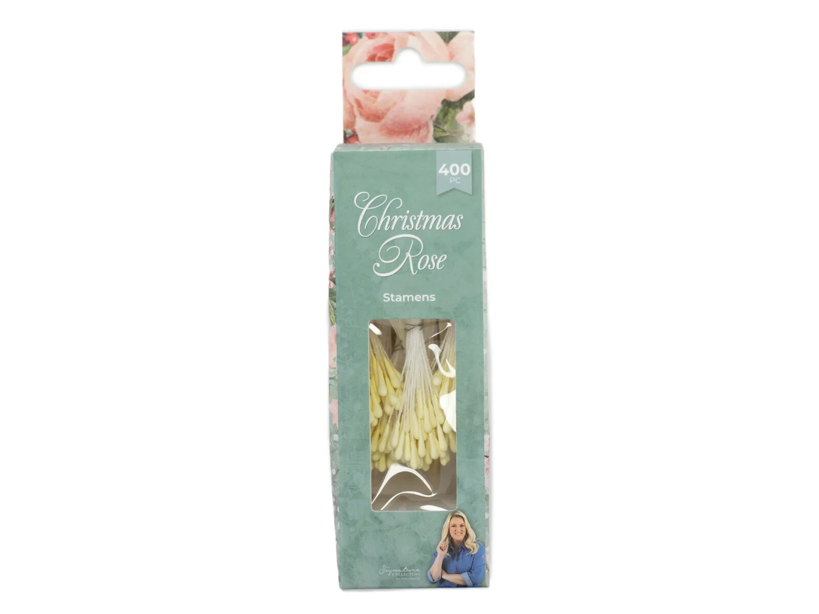 STAMENS - Crafters Companion Christmas Rose Sara Signature Flower Stamens