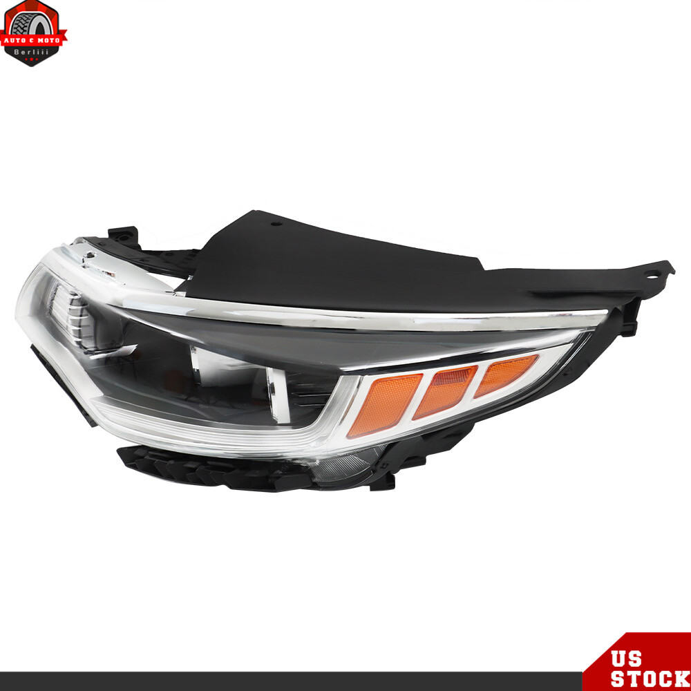 Driver Side Halogen Headlight Assembly For 2016-2018 Kia Optima – No LED DRL, Direct Fit, Makerauto