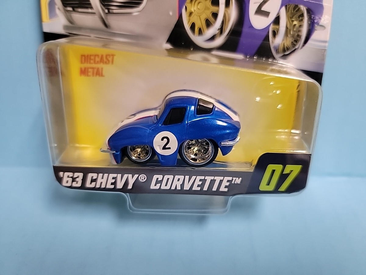 2024 Car Tuned '63 Chevy Corvette BLUE #07 Series 2 Diecast
