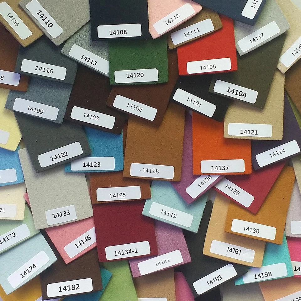 1.4MM PU Imprägnierung Polyamide Wildlederimitat Kunstleder Chamude Ultrasuede - Bild 3 von 4