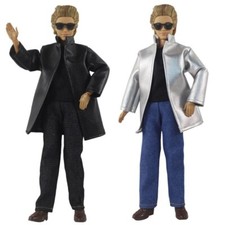 Leather 1/6 Doll Clothes For 12" Boy Doll Coat Jacket Vest Pants Glasses Kid Toy