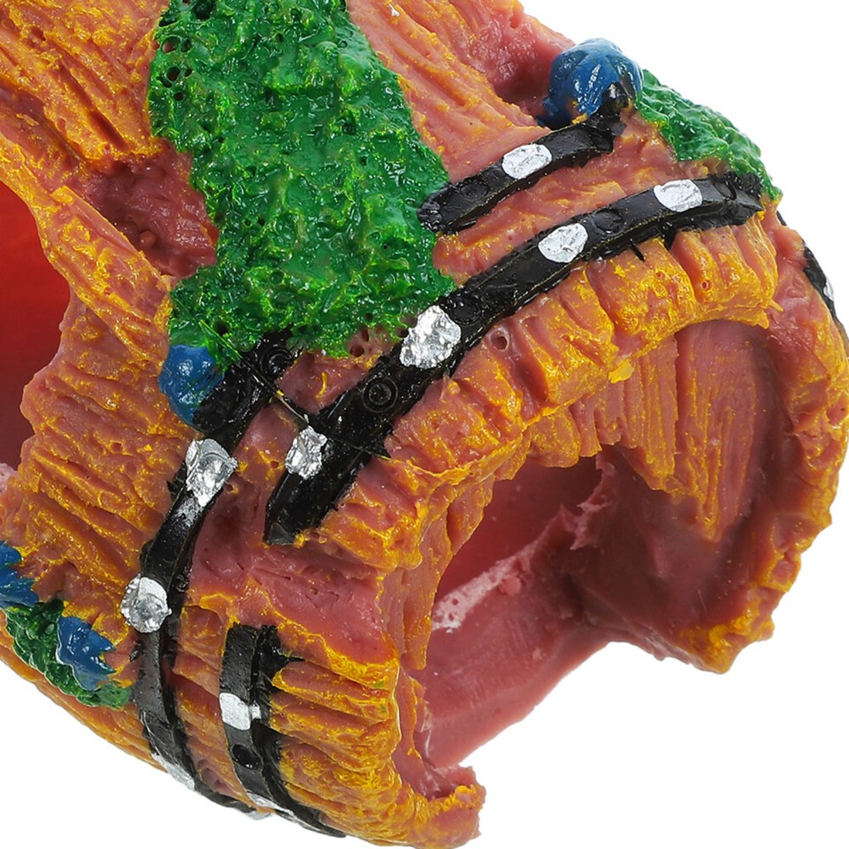 Wine Tub Sturdy Artificial Aquarium Decor Ornament Aquarium Fish Tank