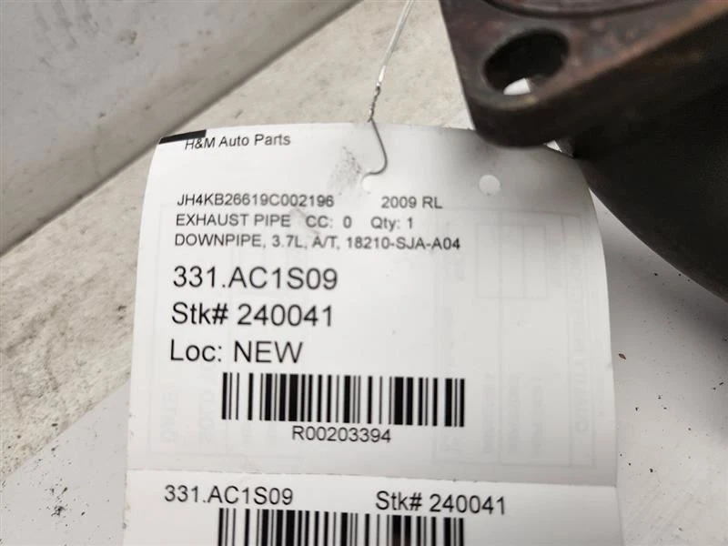 Tubo de escape Acura RL 2009-2012 OEM 18210-SJA-A04 Foto 4 de 4