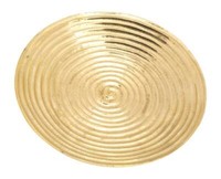 Kerzenteller Spiral Design Messing Gold FüR Bis Ø 14 Cm Kerzen