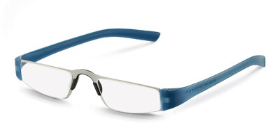  Porsche Design P8801 Iconic Reading glasses Color N - Silver/Blue 