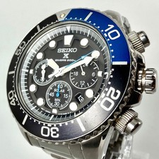 Seiko Prospex Air Diver 200m Solar Men's Watch V175-0AD0 USED From Japan