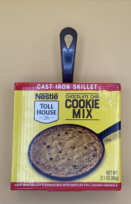 Nestle Toll House New Mini Cast Iron Cookie Skillet - Mix Is Beyond Exp Date