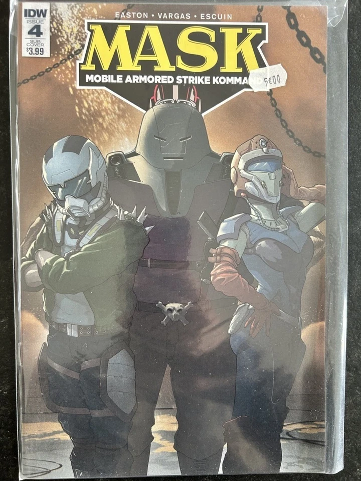 COMIC VO M.A.S.K.: Mobile Armored Strike Kommand #4 2017 IDW Publishing occasion - Photo 1/1
