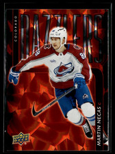 2025-26 Upper Deck Series 1 Orange Dazzlers #DZ-2 Martin Necas