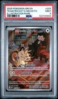 2025 POKEMON DRI EN-DESTINED RIVALS ILLUSTRATION RARE TEAM ROCKET'S MEOWTH PSA 9