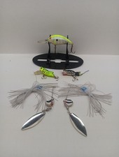 Lot Of  Miscellaneous Bomber Rebel Hula Popper & Spinners view pics Ships Free