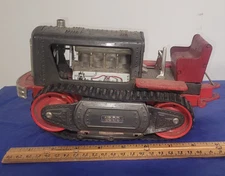 vtg TIN Battery CRAWLER DOZER  1200 Pistons To Restore Parts SHIPPING INCL japan