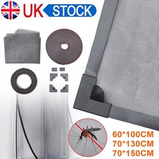 Magnetic Window Screen Net Mesh Fly Insect Bug Mosquito Moth Door Netting DIY UK