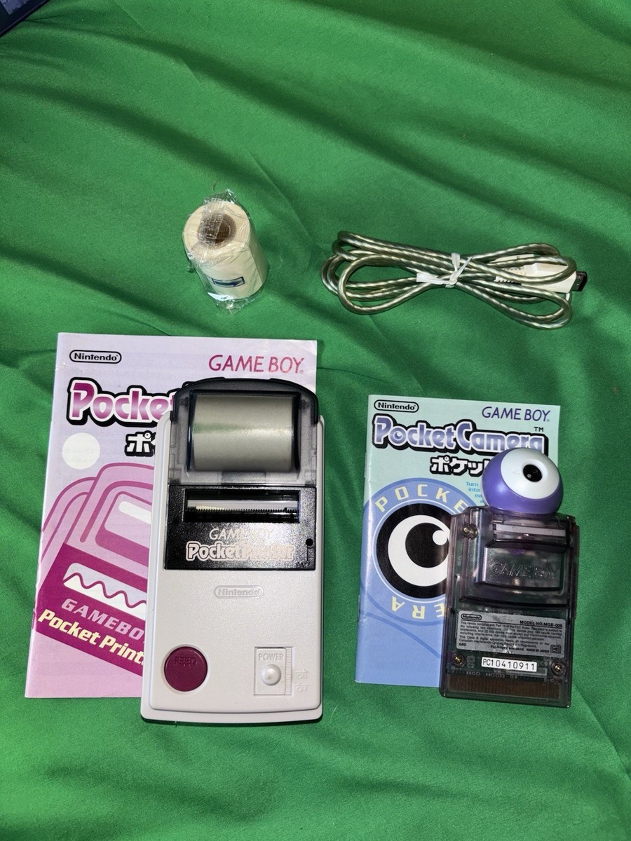 CIB Nintendo GameBoy Pocket Printer Pocket Camera (Purple) W