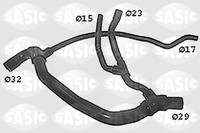 1 X KüHlerschlauch Sasic SWH4193 FüR Renault Clio II