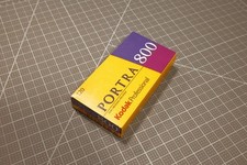 Kodak Portra 800 120 Film, 5-Pack, Expired 05/2025, Cold Stored