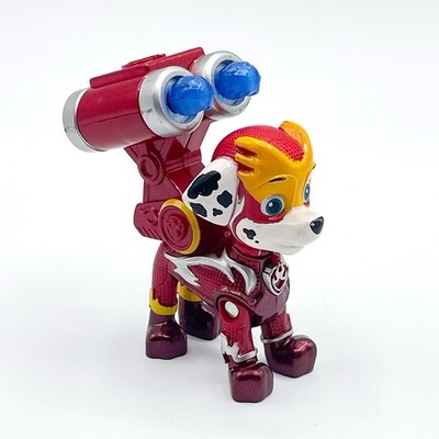 Paw Patrol Supercharged Marshall Figure Action Pack Mighty Metallic Superhero 3 
