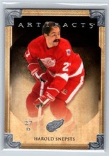 2013-14 Upper Deck Artifacts #29 Harold Snepsts Detroit Red Wings