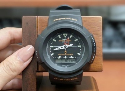 CASIO G-SHOCK AW-500BUA-1E United Arrows Black Orange Watch