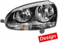 Hella Hauptscheinwerfersatz 1EG 247 007-871 FüR Golf VW Halogen 12V PY21W 5 1K1