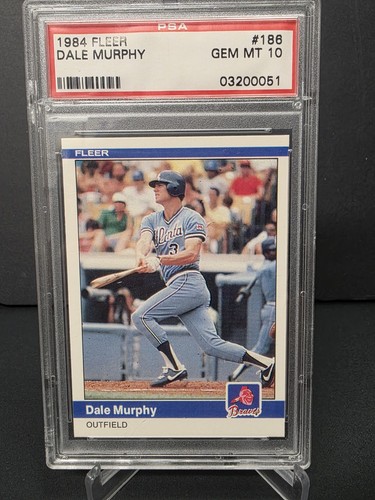1984 Dale Murphy #186