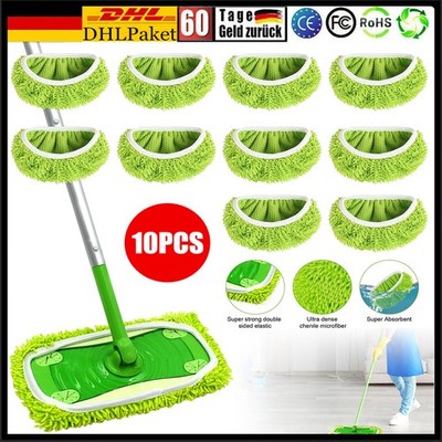 10x Bodenwischer, Nass- und Trockenwischerbezug für Swiffer Sweeper Mop DHL