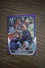 2022-23 Bowman University Chrome - Brandon Slater #30 Purple Shimmer...