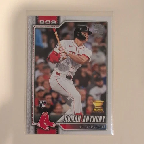 2026 Topps Series 1 Roman Anthony  RC 75th Anniversary Rookie Red Sox #189