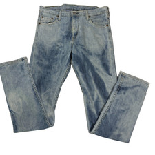 Levi s 510 Jeans 30x32 Light Wash Skinny Fit Stretch Denim Distressed Label