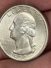 1932 Washington Quarter  ~ 90% Silver UNC  COIN
