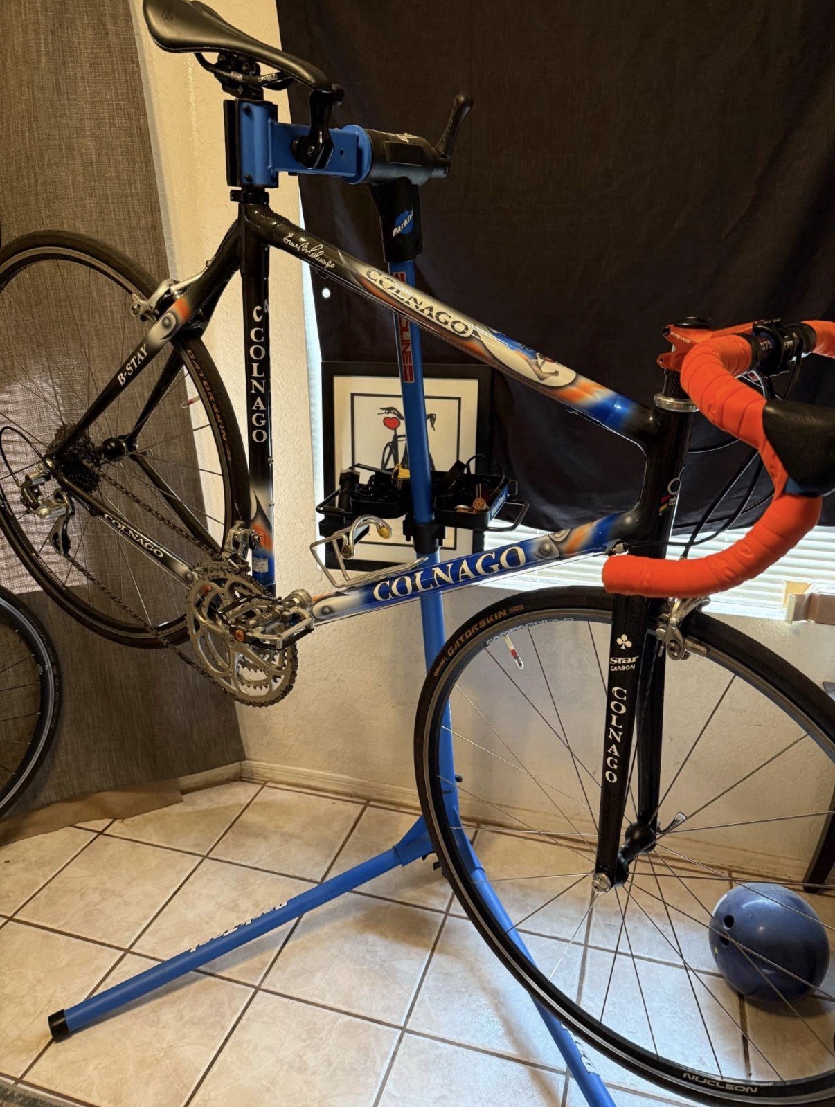COLNAGO C40 B-STAY Campagnolo Record carbon 56cm