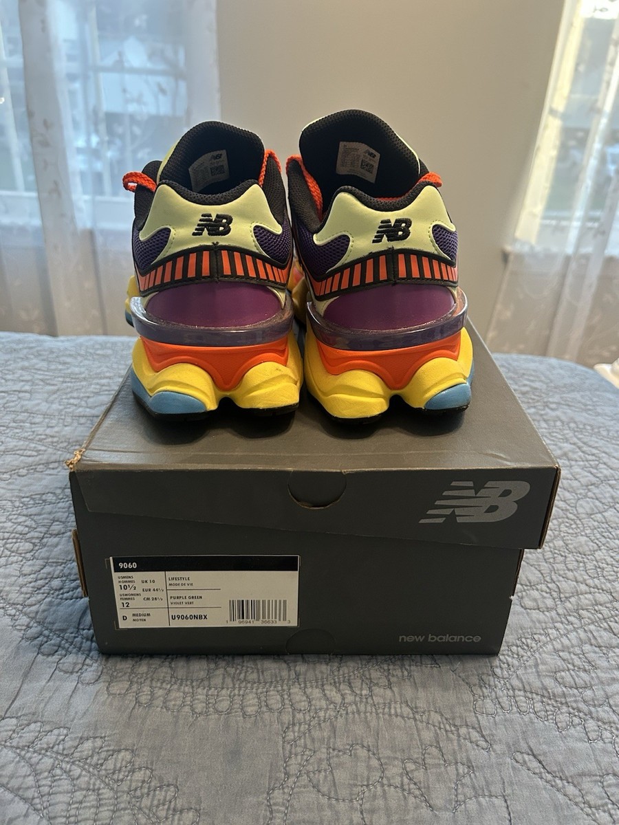 Size 10.5 New Balance 9060 Prism Purple Vibrant Spring (U9060NBX